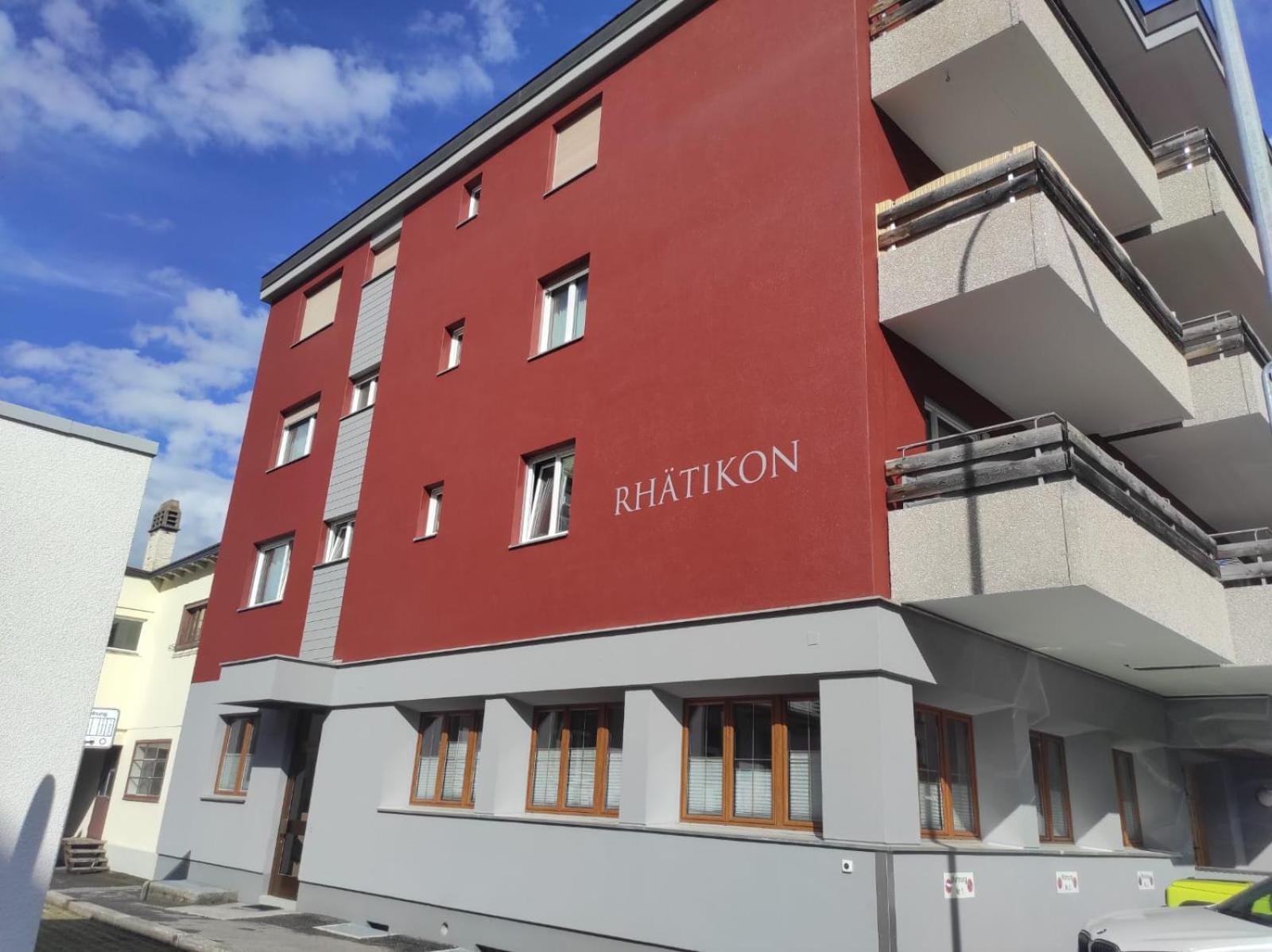 דירות דאבוס Haus Rhaetikon 1. Og, Links מראה חיצוני תמונה